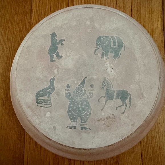 CIRCUS THEME - DIVIDED GLASS TRAY - Picture 5 of 6